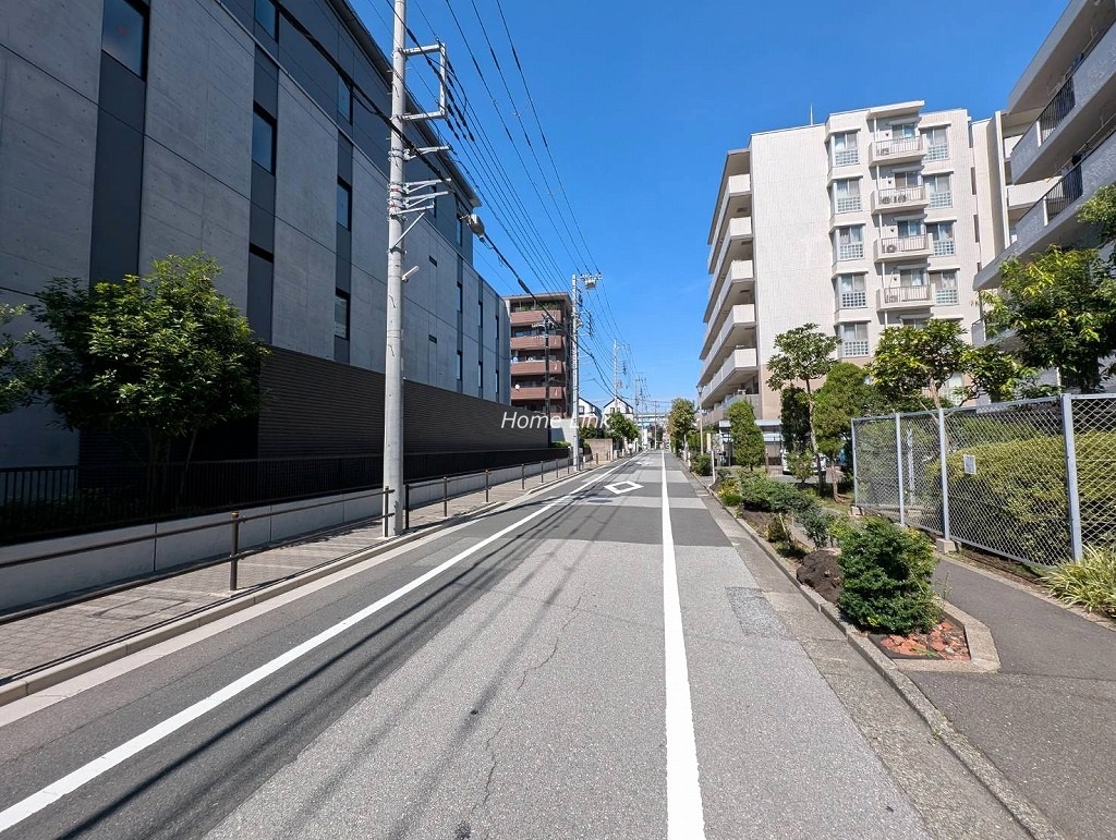 クレールあづさわ　西側 前面道路